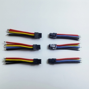 定制线束电缆组件 2*3 针 Molex Micro Mini Fit 3.0 间距连接器电缆 - Product Image 4