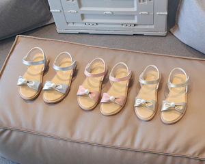 Sandalias de Perlas a la Moda para Niñas Pequeñas, Estilo Verano, Suela de Goma - Product Image 3