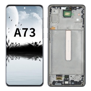 หน้าจอ LCD สำหรับเปลี่ยนโทรศัพท์มือถือ Samsung Galaxy A73 5G A736 พร้อมชุดจอดิจิตอลและกรอบ - Product Image 1