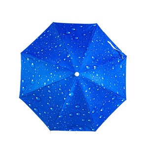 Nouveau Design Anti Soleil Pluie Pêche Parapluie Chapeau Pliable En Plein Air Chapeaux Parapluie Randonnée Camping Plage Cap Tête Chapeaux - Product Image 6