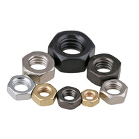 ANSI/ASME B18.2.2 Grade 4 Norme américaine US Écrous hexagonaux entièrement filetés en acier au carbone naturel 1/4-20 5/16-18 3/8-16