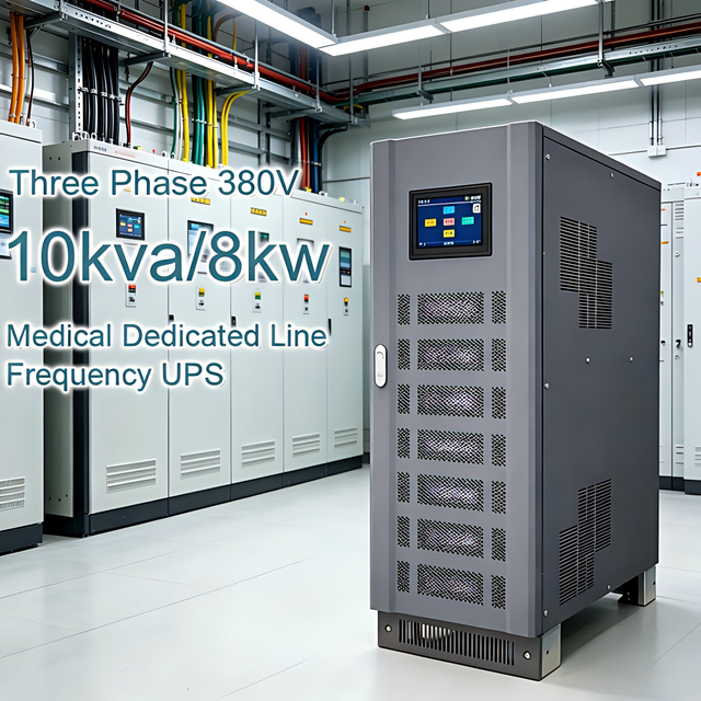 10kVA Line Interactive UPS 8kW Integrated Rack Mount High Reliability Emergency Backup Power Supply for Data Center Cabinets
