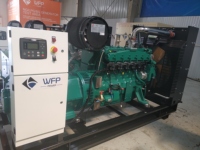Erdgas- und Biogas-Generator mit Wasserkühlung und 24V DC Elektrostart Erdgas-Generator
