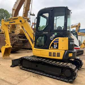 China Shanghai Yard Cheap <b>Engineering</b> <b>Construction</b> <b>Machinery</b> 5 Ton 2018 Year Micro <b>Used</b> komatsu PC55MR Mini Digger Exca - Product Image 4