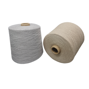 Harga Murah CVC 60/40 55/45 benang campuran katun poliester 32S benang campuran katun poliester hijau abu-abu muda - Product Image 6