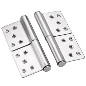 Charnières de porte coupe-feu en acier inoxydable amovibles, épaissies, 3 pouces, 4 pouces, 5 pouces, soudées, en forme de drapeau, charnières métalliques durables - Product Image 1