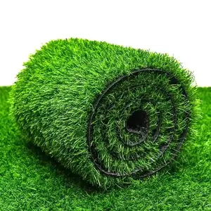 Wholesale cheap green landscape artificial turf, Garden Decoration Green Soft Artificial Grass Synthetic