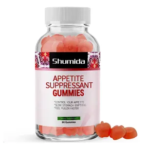 Vegan Penurun Berat Badan Gummy Pelangsing Wanita Suplemen Kesehatan Penekan Nafsu Makan Gummy