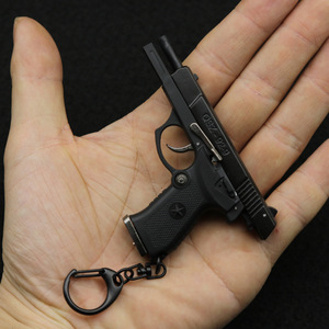 Mini Zinc Alloy 1 hingga 2 1 hingga 4 untuk Cangkang Gantungan Kunci Model Logam Realistis untuk Aksesori Luar Ruangan untuk Usia 2-14+ - Product Image 6