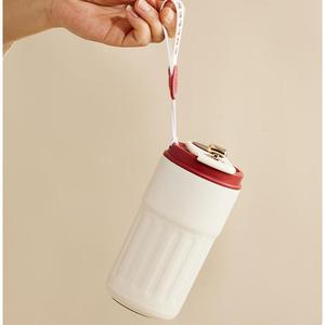 Seyahat bardağı kupa kahve kupa çift duvar paslanmaz çelik yalıtımlı kahve kupası Tumbler akıllı Led sıcaklık göstergesi ile - Product Image 4