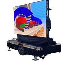 JCT EF8 IP65 Écran LED couleur plein écran à économie d'énergie pour publicité mobile extérieure, mur vidéo, panneau d'affichage, animation SDK