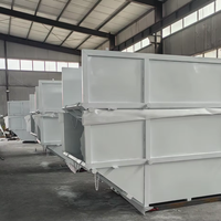 Fabricants professionnels 2-18 verges Skip Bin Poubelles Conteneur de déchets Benne à ordures en métal Skip Bin Container