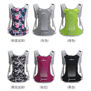 Sac à dos de cyclisme personnalisé, sac à bouteille d'eau pour vélo, sac de vélo, sac d'hydratation en nylon imperméable, sac à dos de randonnée avec fermeture éclair - Product Image 5