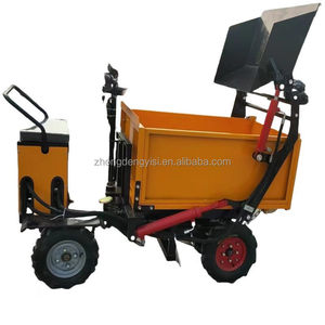Vehículo Autocargable y Descargable para Obras de Construcción, Camión Volquete Eléctrico de Tres Ruedas, Vehículo para Carga y Manipulación de Arena - Product Image 1