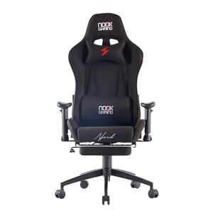 High Quality Swivel Gaming Chair for PS4 with Lumbar Support Recliner Function 2D Adjustable Armrest Premium Fabric - Product Image 1