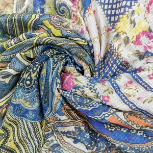 Pañuelos <span class=keywords><strong>Hijab</strong></span> Musulmanes con Estampado <span class=keywords><strong>de</strong></span> Flores <span class=keywords><strong>de</strong></span> Anacardo <span class=keywords><strong>de</strong></span> Moda, Gran Venta 2022, para Mujer - Product Image 4