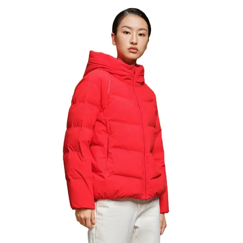Custom Cheap Price Comfortable Warm Casual Fashionable Bubble Coat Winter Clothing for Women