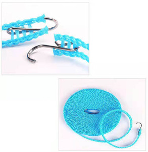 K354 Corde à <span class=keywords><strong>linge</strong></span> portable coupe-vent de 5 m pour le camping, les voyages, l'intérieur et l'extérieur, corde à <span class=keywords><strong>linge</strong></span>, corde à laver, corde à <span class=keywords><strong>linge</strong></span> - Product Image 6