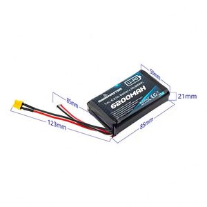 RadioMaster TX16S Boxer 2S 7.4V 6200mAh Batterie - Product Image 3