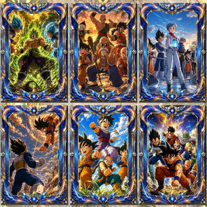 Boîte de boosters de cartes à collectionner Drajon <span class=keywords><strong>Ball</strong></span> Anime, cartes Son Goku rares UR SSR SAR, jeu de société TCG pour les fans américains - Product Image 1