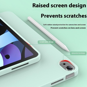 เคสแท็บเล็ตหลากสี TPU <span class=keywords><strong>สี</strong></span>ชมพูฟ้าเคสสำหรับ <span class=keywords><strong>iPad</strong></span> <span class=keywords><strong>Air</strong></span> 4 <span class=keywords><strong>5</strong></span> 10.9นิ้วฝาครอบรุ่น11TH 10th - Product Image 6