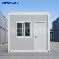 VICDOWEX Maison conteneur préfabriquée multi-unités en kit pour bureau modulaire, entrepôt et logement
