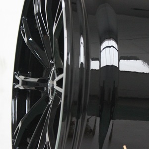 Jantes en alliage forgé 5x112 Noir brillant avec bord usiné 18 19 20 21 22 pouces pour Audi BMW Benz Style <span class=keywords><strong>ABT</strong></span> - Product Image 6