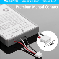 3,65V 2650mAh Wiederaufladbarer Akku für PS5-Controller Batteriepack für PS5