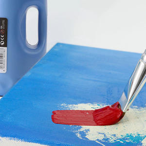 Không độc hại 2L dòng chảy cao không thấm nước sơn 34 màu sắc tự làm Acrylic sơn đồ chơi handmade vải giấy vải - Product Image 5