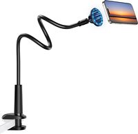 Soporte Magnético para Teléfono, Material ABS, Uso en Escritorio/Cama, Brazo Flexible Tipo Cuello de Cisne, Resistente, Rotación Universal de 360°, Compatible con iPad, CE