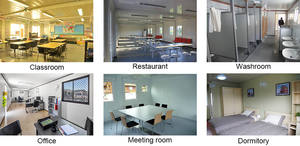 TOPPRE <span class=keywords><strong>Maison</strong></span> conteneur préfabriquée détachable pour logement de travailleurs 20 pieds, conteneur de bureau plat 40 pieds 4 chambres <span class=keywords><strong>en</strong></span> <span class=keywords><strong>vente</strong></span> au Guyana - Product Image 5