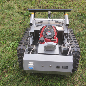GPS Self Propelled Electric Start Lawn Mover Robot Gas Mini Remote Control <strong>Lawnmower</strong> Snow <strong>Plow</strong> with the Blade - Product Image 3