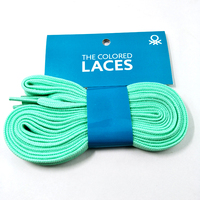Avec un emballage unique pour lacets personnalisés en polyester avec embout en plastique