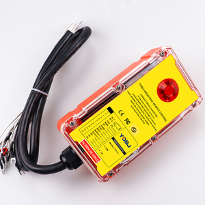 รีโมทคอนโทรลไร้สายสำหรับเครนเหนือศีรษะอุตสาหกรรม รุ่น F23-A ++ 8 ปุ่มควบคุมความเร็วเดียว สำหรับเครื่องยกและวินซ์ - Product Image 1