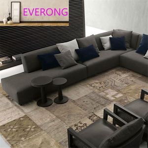 Canapé moderne <span class=keywords><strong>pas</strong></span> <span class=keywords><strong>cher</strong></span> en forme de L, en tissu velours, canapé sectionnel, canapé design italien, ensemble de meubles, canapé, salon - Product Image 6