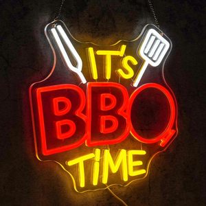 Barbecue time neon LED dimmable USB powered ambient <b>light</b> shop <b>window</b> decoration <b>light</b> street indicator <b>light</b> landscape <b>light</b> 5v - Product Image 6