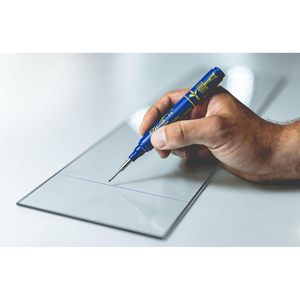 Marcador de agujeros profundos Pica-Ink de 1.5 mm y 150 mm, azul, ligero, para etiquetado - Product Image 3