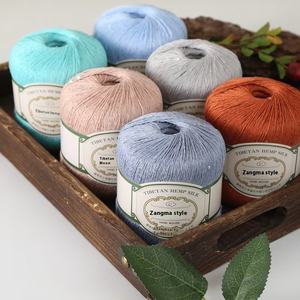 Chal de manga corta de verano al por mayor hilo de tejer de algodón suave patrón teñido lentejuelas encaje de lino oculto alto para bordado - Product Image 3