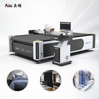 Máquina de Corte de Tela No Tejida de Cuero Industrial AOL con Sistema de Alimentación Automática