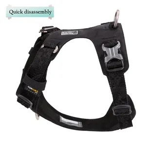 Superior quality tactical dog luxury pet supplies harness industry in china