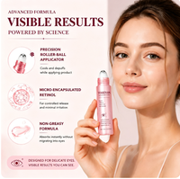 Sérum Contour des Yeux au Rétinol OEM/ODM 20ml – Anti-Âge, Éclaircissant, Hydratant, Sans Parfum, Applicateur Précis pour une Application Uniforme sur Tous les Yeux