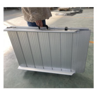 Rampe d'accès pour fauteuil roulant en alliage d'aluminium portable et légère 55*75cm, double pliage, rampe de chargement pour moto
