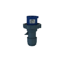 Prise électrique industrielle étanche HFE IP67 2P+E 3PIN 32A 220V, mise à la terre standard, câble flexible 2,5-6 mm, modèle HFN-0232