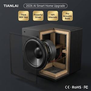 <span class=keywords><strong>Subwoofer</strong></span> Activo TL-D12 de 12 Pulgadas y 200W, Altavoz de Audio HiFi para Cine en Casa, Caja de Madera, Sistema de Sonido con Bajos Potentes - Product Image 4