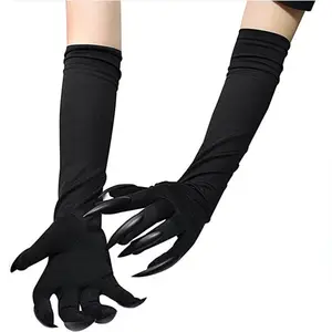 Sarung Tangan Kuku Panjang Cosplay Halloween Sarung Tangan Pesta Kuku Panjang Alat Peraga Halloween Cakar Monster Sarung Tangan Kostum Halloween - Product Image 4
