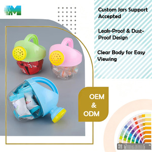 Recipientes de Plástico Reutilizables Multiusos, Frascos de Plástico Duraderos, Ecológicos, Transparentes y Herméticos, <span class=keywords><strong>en</strong></span> Oferta - Product Image 1