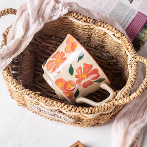 Taza de Cerámica Floral con Asa, Primavera 2023, Taza para Café y Té, para Oficina y Hogar - Product Image 4