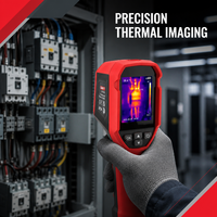 Caméra thermique professionnelle UTi120S 120x90 IR -20~400°C pour détection de défauts électriques, caméra IR portable LED, vente en gros