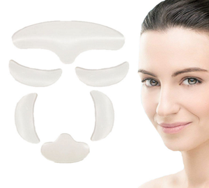Wholesale 6pcs Reusable Medical Grade Silicone Anti-<strong>wrinkle</strong> Pad Prevent <strong>Wrinkles</strong> Chest <strong>Face</strong> Neck Pad Chest <strong>Patches</strong> for <strong>Wrinkles</strong> - Product Image 4