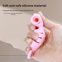 Jouet distributeur de friandises pour chat en silicone en forme de hippocampe, étoile de mer et poisson-bouffon, enrichissement par puzzle